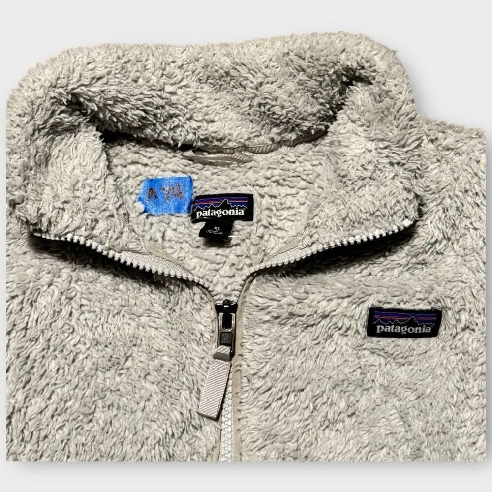 Patagonia Grey and White Sweatshirt